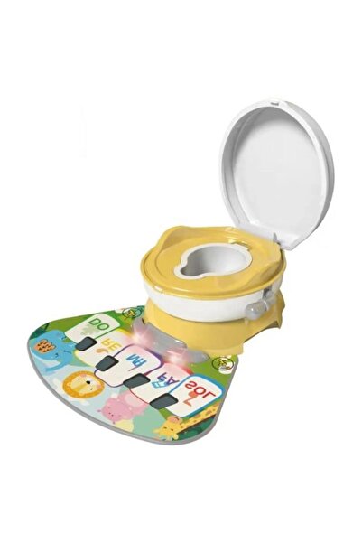 OEM Potty with Removable Reducer and Musical Piano Mat Yellow