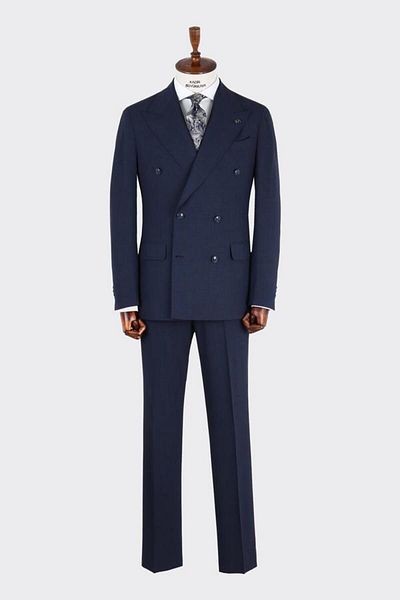 Kadir Büyükkaya Double Breasted Suit-Kab1205S