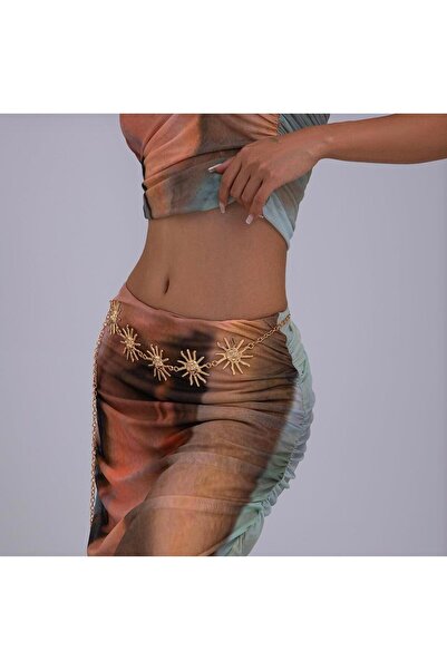 Desre Moda Sun Detailed Chain Belt Γυναικεία ζώνη φόρεμα Ζώνη πουκάμισο Ζώνη ...