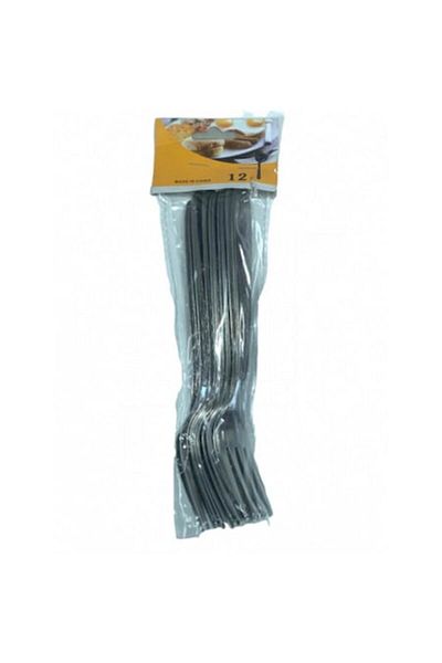 wei Set 12 stainless steel forks, 19 cm