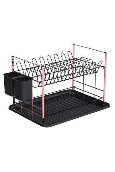 OEM Suport pentru vase, finisaj cromat mat, cu tavă din plastic și suport pen...