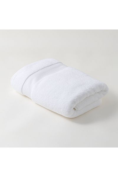 Boutique Blanche Microcotton Bath Towel, White, 140*70Cm