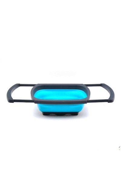 Blusmart Strecătoare pliabilă pentru paste, PVC + silicon, 38,5x27x12 cm, multicoloră