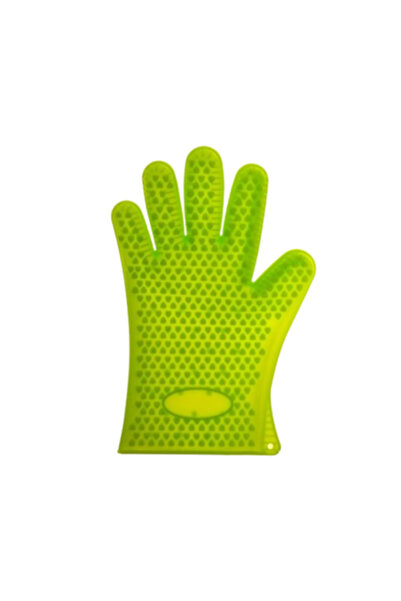 wei Mănușă de cuptor din silicon verde