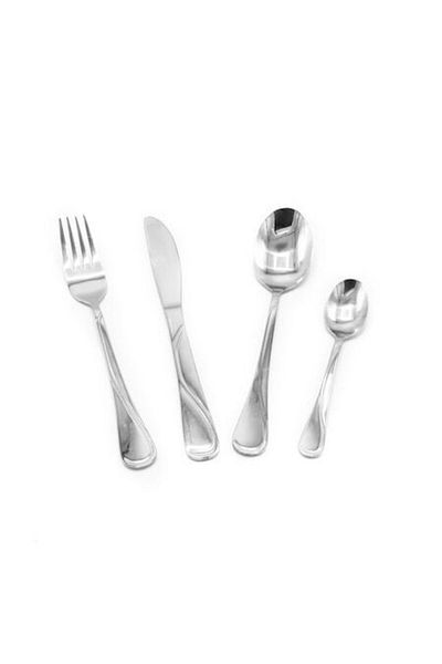Icos 24-piece cutlery set, Venetia Gastro model, stainless steel,