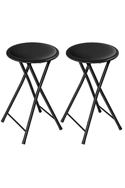 Blueberg Set 2 scaune pliabile, metal, Dimensiuni 30 x 42 cm, Z50/SET2