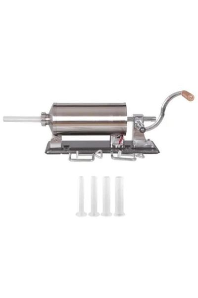 OEM Masina de facut carnati 3 kg, Orizontal, suport, 4 palnii