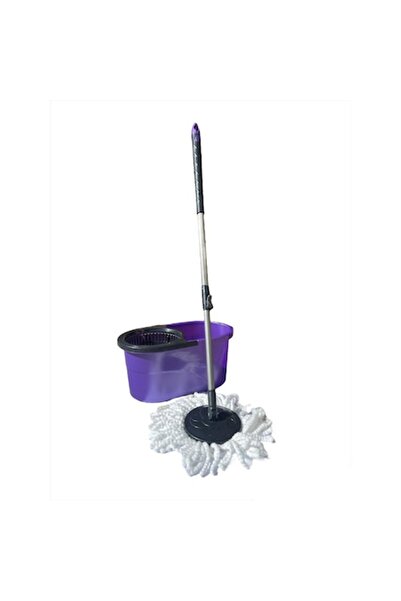 Summy MS STAR rotary mop set with centrifugal bucket for wringing, +10 WHITE ...