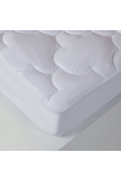 Boutique Blanche cotton king size mattress protector 200*200*25 cm
