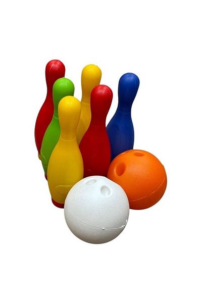 OEM Bowling Set for Children, 6 Pins, Plastic, Multicolor, 10+ Months