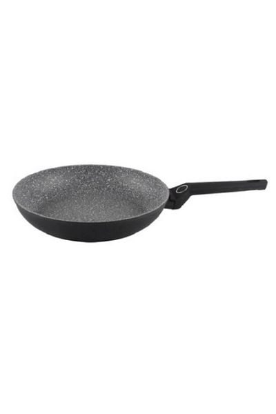 Zilan Universal Pan, Diameter 28 cm, Aluminum Material, Granite Coating, Ergonomic Handle and Set of 3 Kni