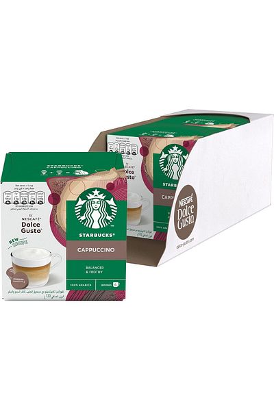 Starbucks Starbucks Dolce Gusto Cappuccino - 3*12 - 36 Capsules