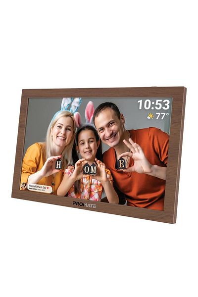 Promate 10.1" Vibrant Full HD Smart Multimedia Wi-Fi Digital Photo Frame