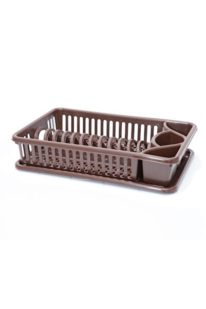 Summy Scurgător de vase cu tavă Summy, maro