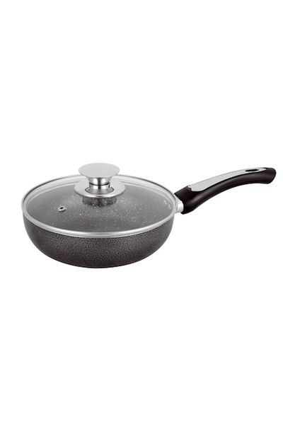 OEM Aluminum Pan with Marble-Coated Teflon, 26CM, GRUNBERG