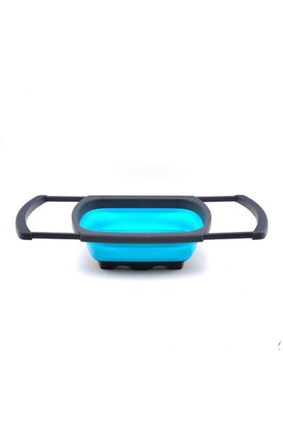 Blusmart Strecătoare pliabilă pentru paste, PVC + silicon, 38,5x27x12 cm, multicoloră