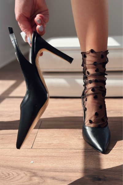 I Love Shoes Γυναικεία παπούτσια με ψηλό τακούνι Aliwra σε μαύρο ματ χρώμα