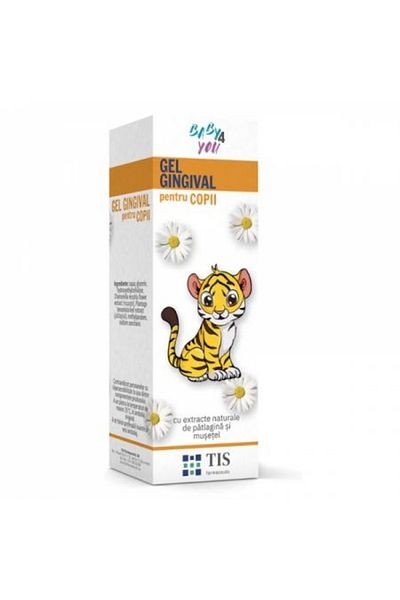 Tis Farmaceutic Gel gingival pentru copii Baby 4 You, 15 ml, Tis Farmaceutic