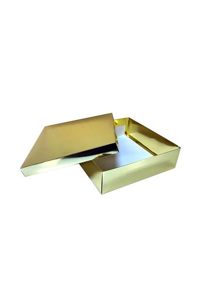 TT Tahtakale Toptancıları Complete Cardboard Box 30X30X10 cm (10 Pieces) Gold