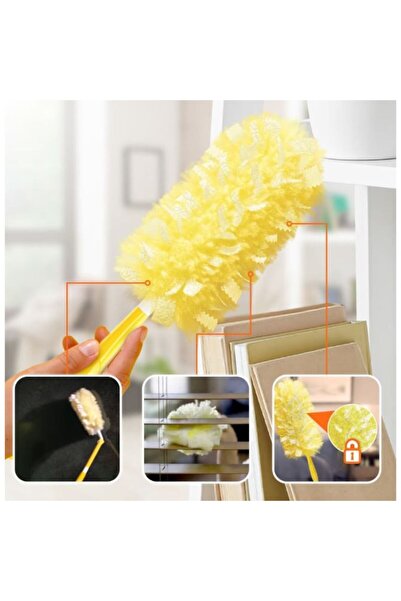 Swiffer Set 2 Pamatuf pentru curatarea prafului Duster 360, 1 Maner scurt + 1 Rezerva