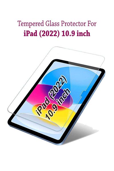 waldic Apple iPad 10.9 inch (2022) 10th Generation Tempered Glass Screen Protector