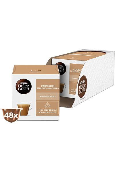 Nescafe Nescafe Espresso Coffee Box, Caffeinated, Unflavored Capsules, 48 Capsules