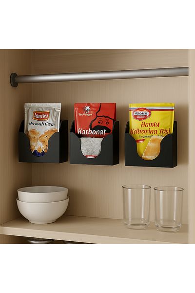 Rekatech Minimal Touch to Your Kitchen: 3-Piece Organizer Set with Stylish Design