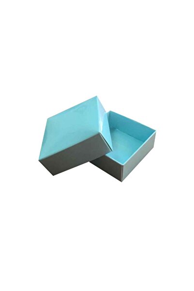 TT Tahtakale Toptancıları Complete Cardboard Box 5X5X2.2 cm (50 Pieces) Blue