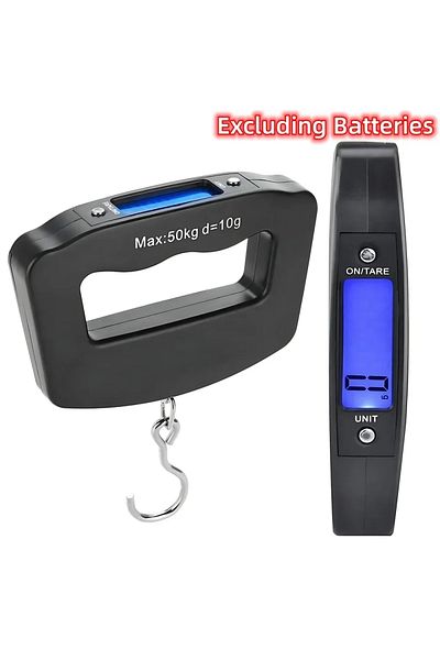 Choice1 Type 1 Hook 1pc 50kg Digital Luggage Scale Portable Suitcase Scale Handheld Electronic Scales Bac
