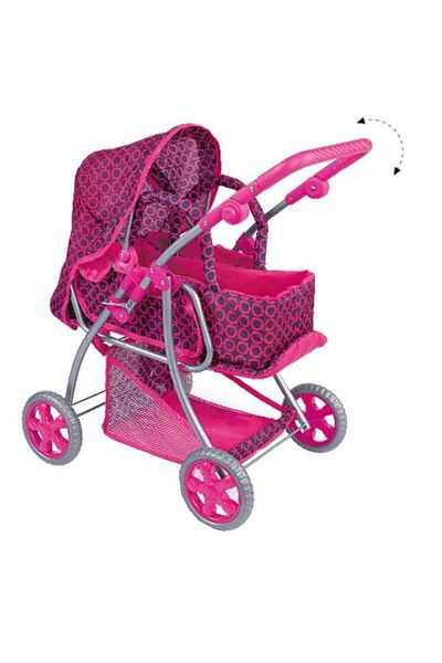 OEM Carucior Pentru Papusi Cu Maner Reversibil Pearl