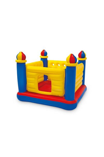 Intex قلعة قفز قابلة للنفخ من Jump-O-Lene مقاس 175×175×135 سم