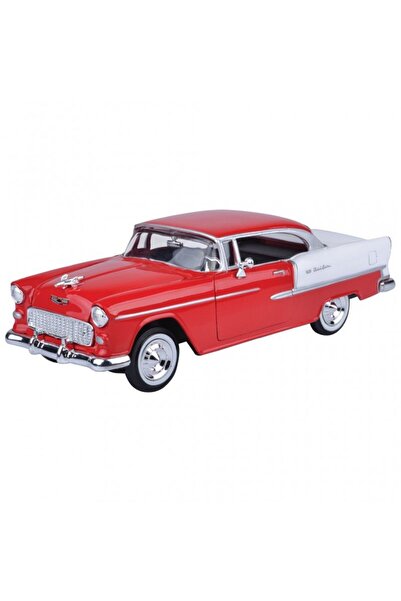 mavi su dünyası 1955 Model Klasik Chevy Bel Aır 1:24 Ölçekli