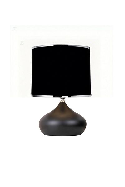 571 Store Elipse Table Lamp Shade Metal Body Fabric Head Lighting