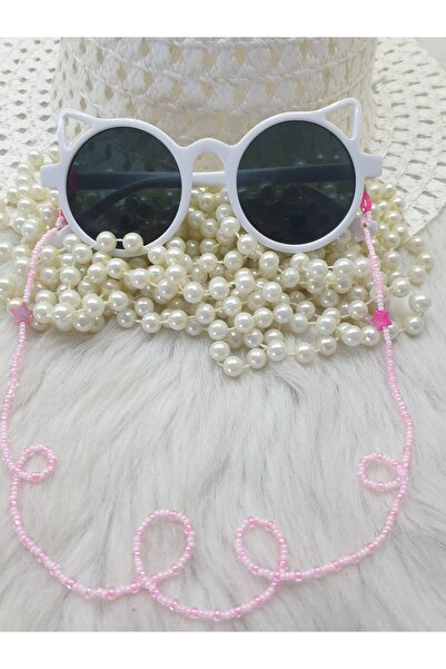 HAPPY HANDMADE Glasses with Chain/Girl's Sunglasses with Chain/Sunglasses wit...