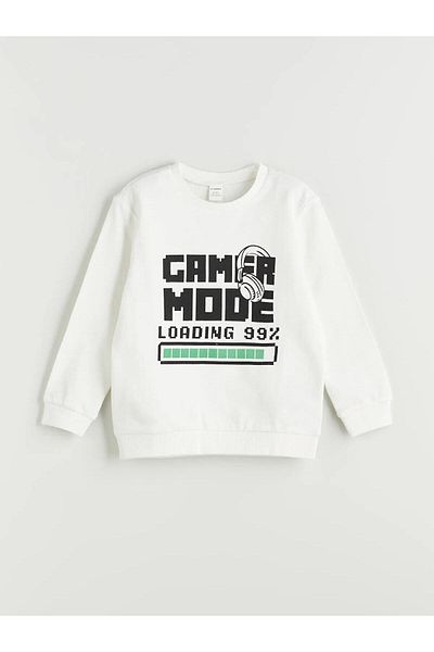 LC Waikiki LCW Παιδικό φούτερ με στάμπα για αγόρια 2 τεμαχίων (W5)
