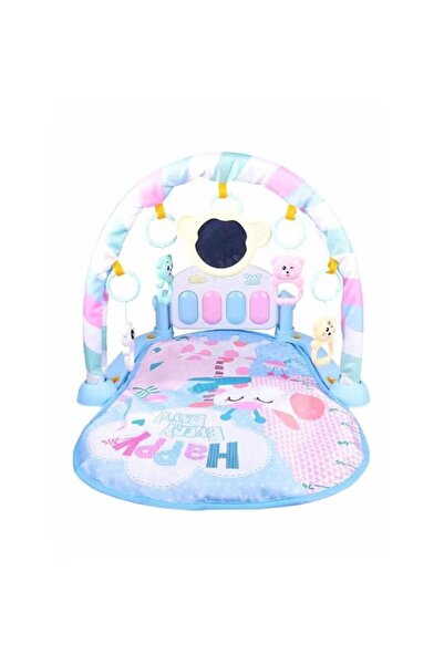 rexa بطانية لعبة البيانو الدواسة لطيفة وجميلة ومتينة مع موسيقى وأضواء للأطفال