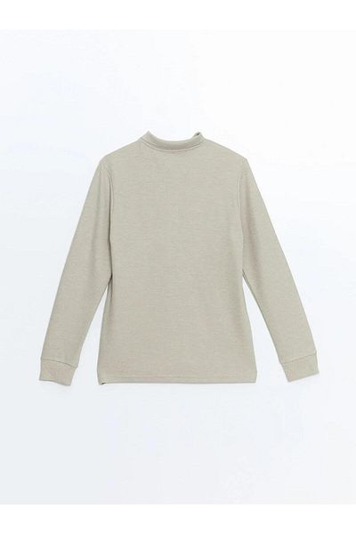 LC Waikiki Ανδρικό φούτερ LCWAIKIKI Classic Polo με μακρυμάνικο γιακά (W5)