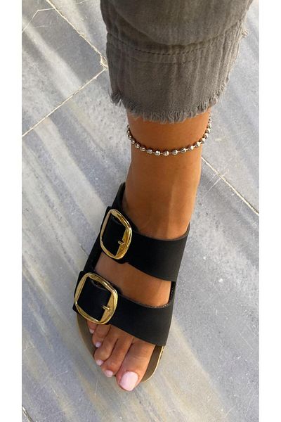 marsel aksesuar Steel Beaded Model Anklet