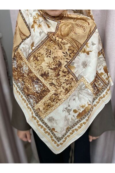 MODA Harmony Pattern Soft Shawl - Butter Yellow