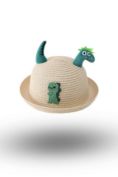 BASIC Palarie paie dinozaur