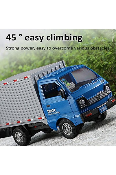 scntoys Uzaktan Kumandalı RC Kamyonet Kumandalı Sesli Işıklı Jarjlı Kamyon Yük Taşıma Aracı Yük Taşıma Aracı