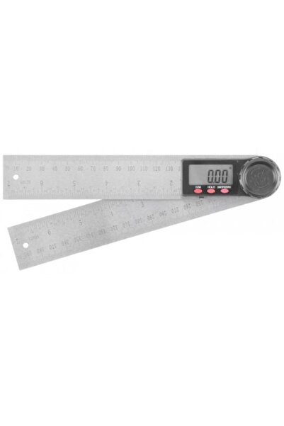 Strend Pro Echer digital de tâmplărie, oțel inoxidabil, unghi reglabil, 200 mm