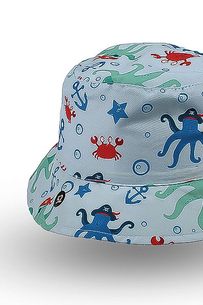 BASIC Palarie bucket hat copii marina