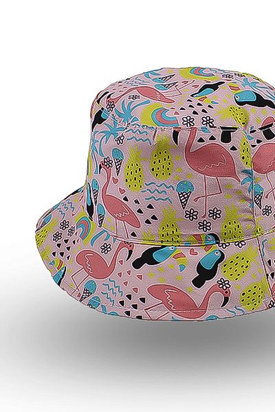 BASIC Palarie bucket hat flamingo