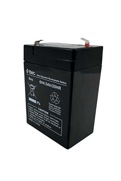 Ttec 6V 4.5Ah Kamp Işıldak Aküsü