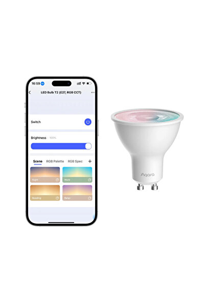 Aqara LED Bulb T2 CCT GU10 4.9W LED ampul