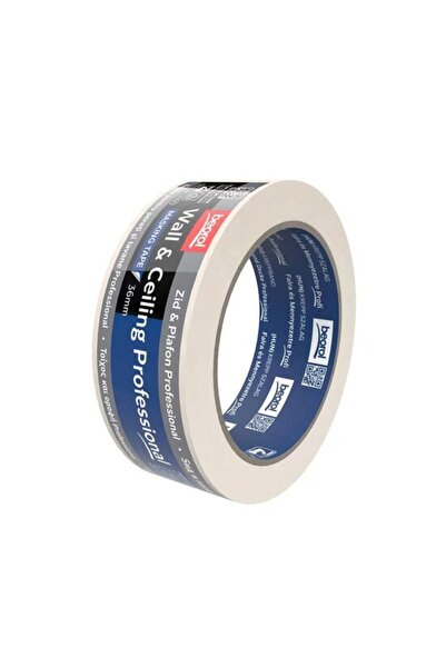 beorol Bandă de mascare, 36 mm x 33 m, Profesională pentru interior, cu solve...