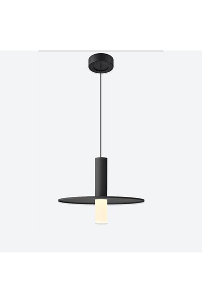 FO Modern black pendant light 6W, 3000K