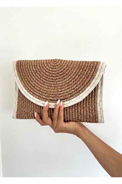 yako Palm Moon Плетена ручна сумка Літня сумочка-клатч