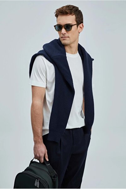 Lufian 111020262 Bran Ανδρικό T-Shirt Basic Ανδρικό T-Shirt ΛΕΥΚΟ